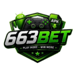 663BET Game APK download and login screen on Android mobile device