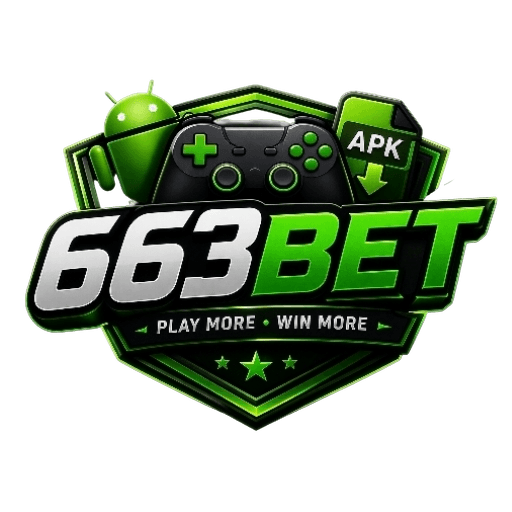 663BET Game APK download and login screen on Android mobile device