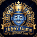 JK667 Game login page and mobile dashboard interface